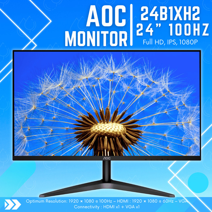 MONITOR AOC 24B1XH2/89 IPS 100HZ