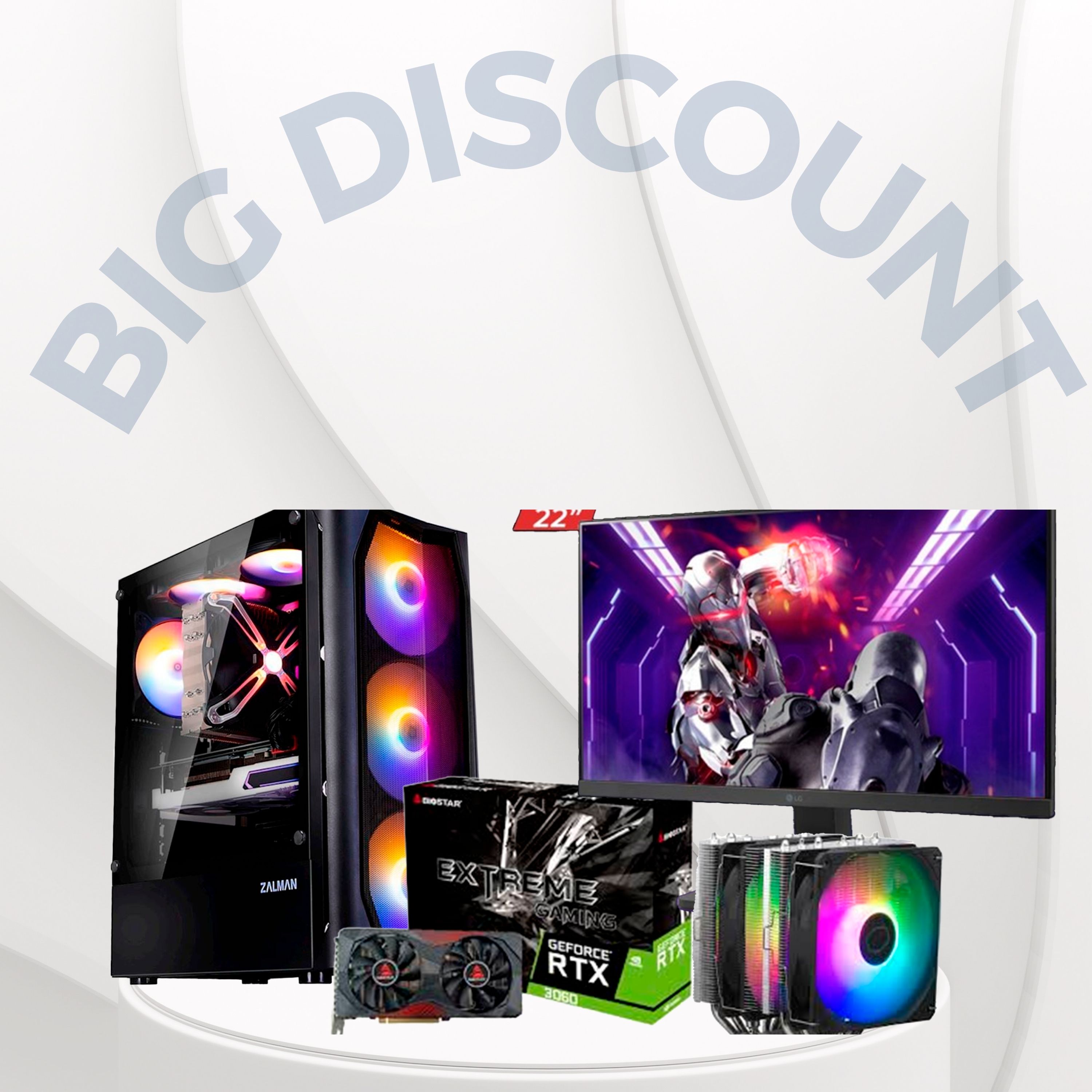 Sistem bloku "PC Desktop (13400F/16GB/1TB SSD)